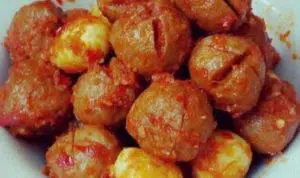 Resep Bakso Balado Super Pedas