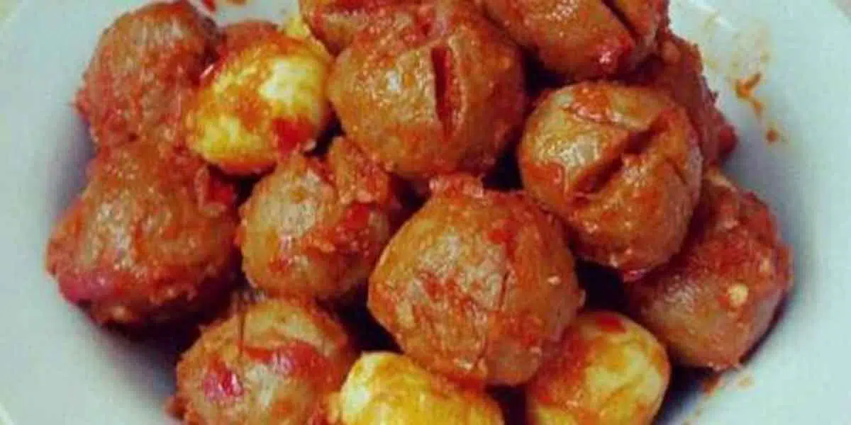 Resep Bakso Balado Super Pedas