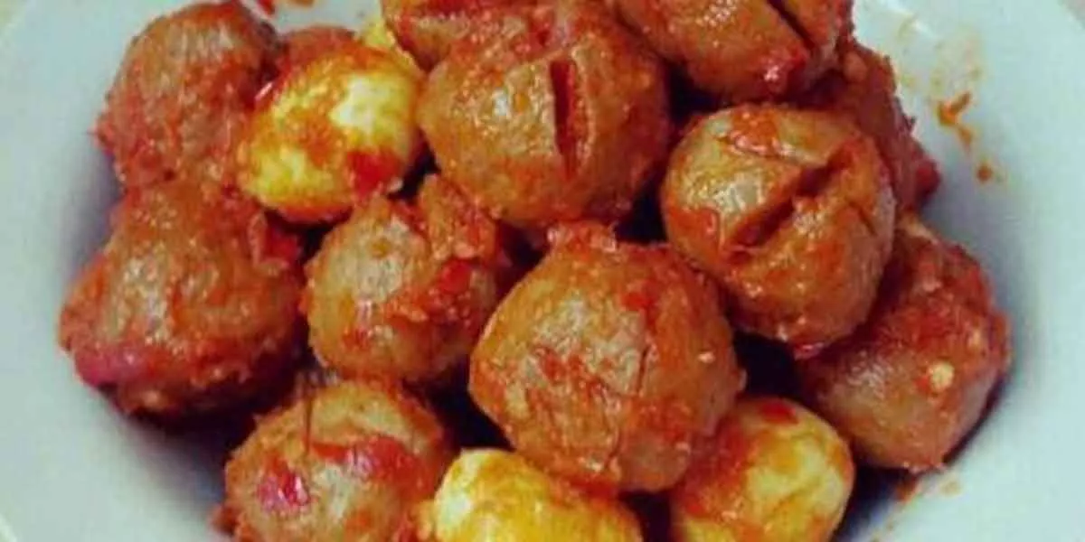 Resep Bakso Balado Super Pedas