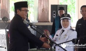 Lantik Kades PAW, Bupati Pamekasan Ingatkan Peningkatan Ekonomi Desa