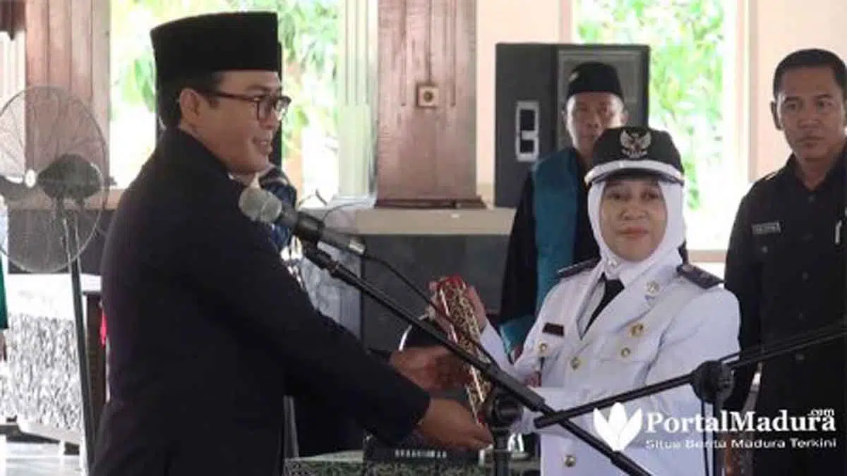 Lantik Kades PAW, Bupati Pamekasan Ingatkan Peningkatan Ekonomi Desa