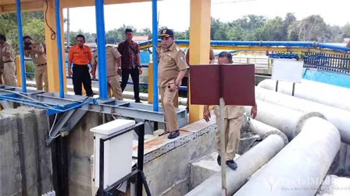 Kabel Mesin Pompa Pengendali Banjir Sampang Dicuri Maling
