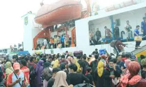 Dua Kapal ke Kangean Dipenuhi Penumpang
