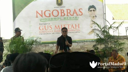 Gus Miftah Ngobrol Bareng di Sumenep