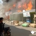 Kebakaran Landa Sebuah Ruko di Sampang
