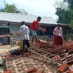 Hujan dan Angin Kencang Landa Sampang, Satu Rumah Warga Roboh