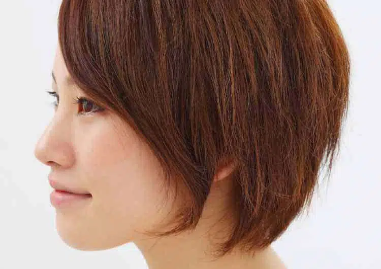 Model Rambut Pendek Wanita Rambut Shag Lurus