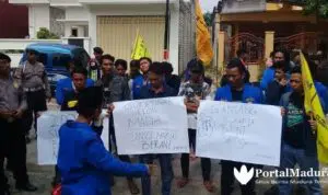 Nilai Penyaluran BPNT Semrawut, Aktivis PMII Demo Dinsos