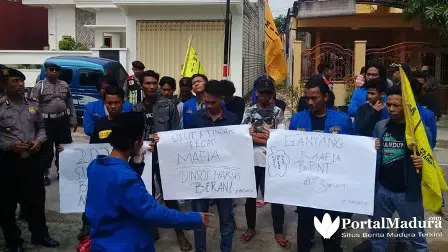 Nilai Penyaluran BPNT Semrawut, Aktivis PMII Demo Dinsos