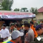 Siaga Bencana, Polres Bangkalan Bangun Posko Banjir di Arosbaya