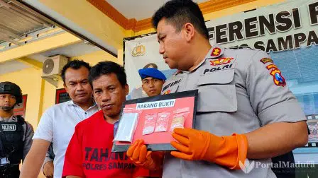 Petani Madura Miliki 9,49 gram Sabu