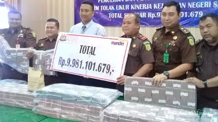 Kasus Tebu, Kejari Sampang Kembalikan Uang Korupsi Rp 9,9 Miliar ke Kas Negara