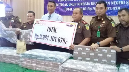 Kasus Tebu, Kejari Sampang Kembalikan Uang Korupsi Rp 9,9 Miliar ke Kas Negara