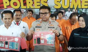 Polres Sumenep kembali Tangkap Kurir Sabu