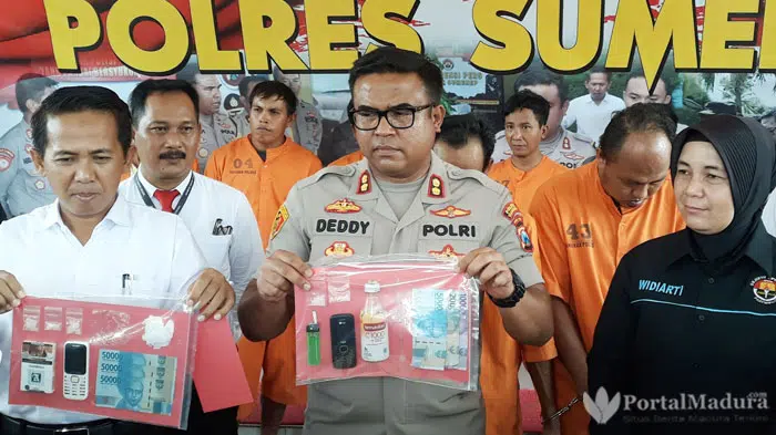Polres Sumenep kembali Tangkap Kurir Sabu