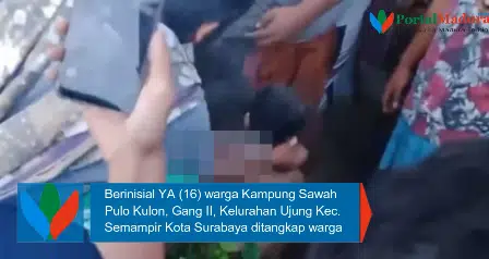 Viral Video Maling Dihajar Warga Madura