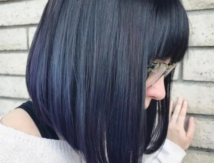 model rambut Bob Long Bangs