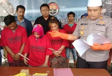 Kurir, Pengedar hingga Pemakai Sabu Diringkus Polres Sampang