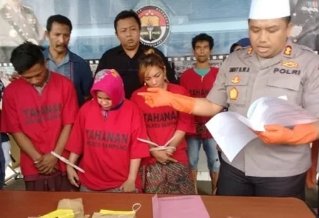 Kurir, Pengedar hingga Pemakai Sabu Diringkus Polres Sampang