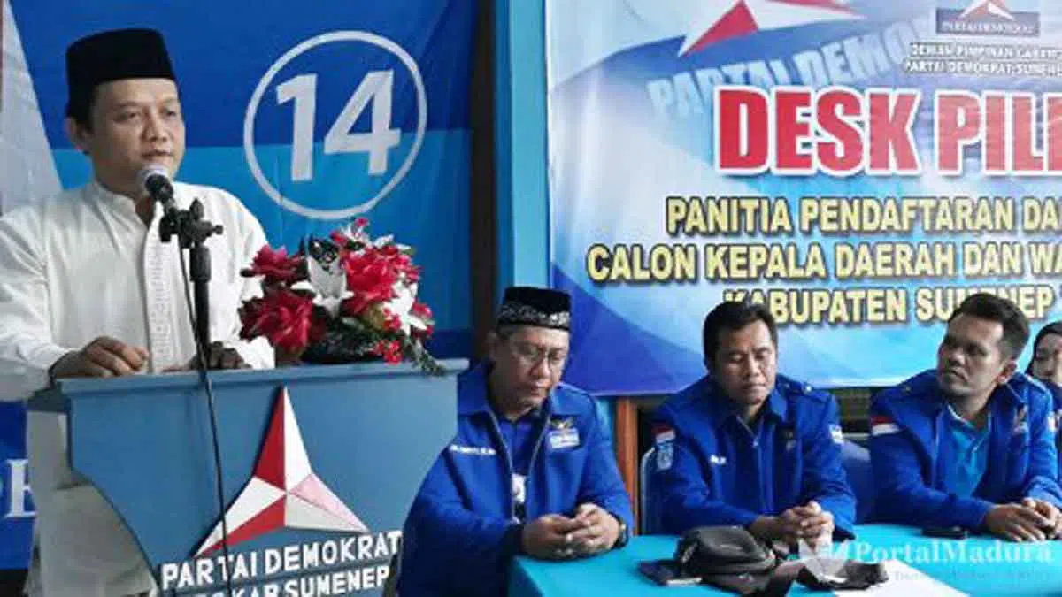 Ketua PPP Sumenep Utus Tim Serahkan Berkas Bacabup ke Partai Demokrat