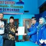 Suhartono Bacawabup Pertama Serahkan Berkas ke Partai Demokrat Sumenep