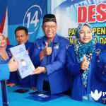 Soengkono Sidik Serahkan Formulir Bacabup ke Partai Demokrat Sumenep