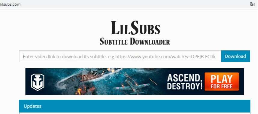 Download Video dari Youtube Menggunakan Lilsubscom