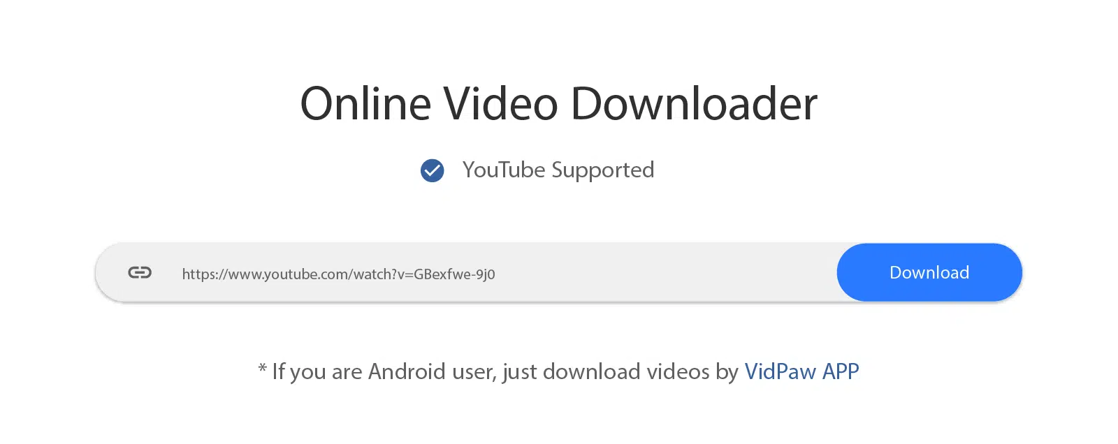 Download Video dari Youtube Menggunakan Vidpaw