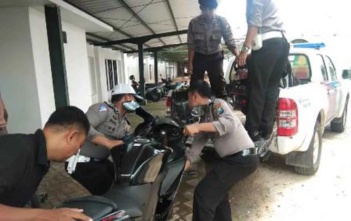 Kecelakaan Karambol Libatkan Empat Motor, Korban Dilarikan ke RSI Kalianget
