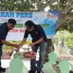 HPN 2020, PWI Sumenep Ziarah ke Kuburan Senior