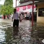 Kantor KPU Pamekasan Kembali Tergenang Banjir