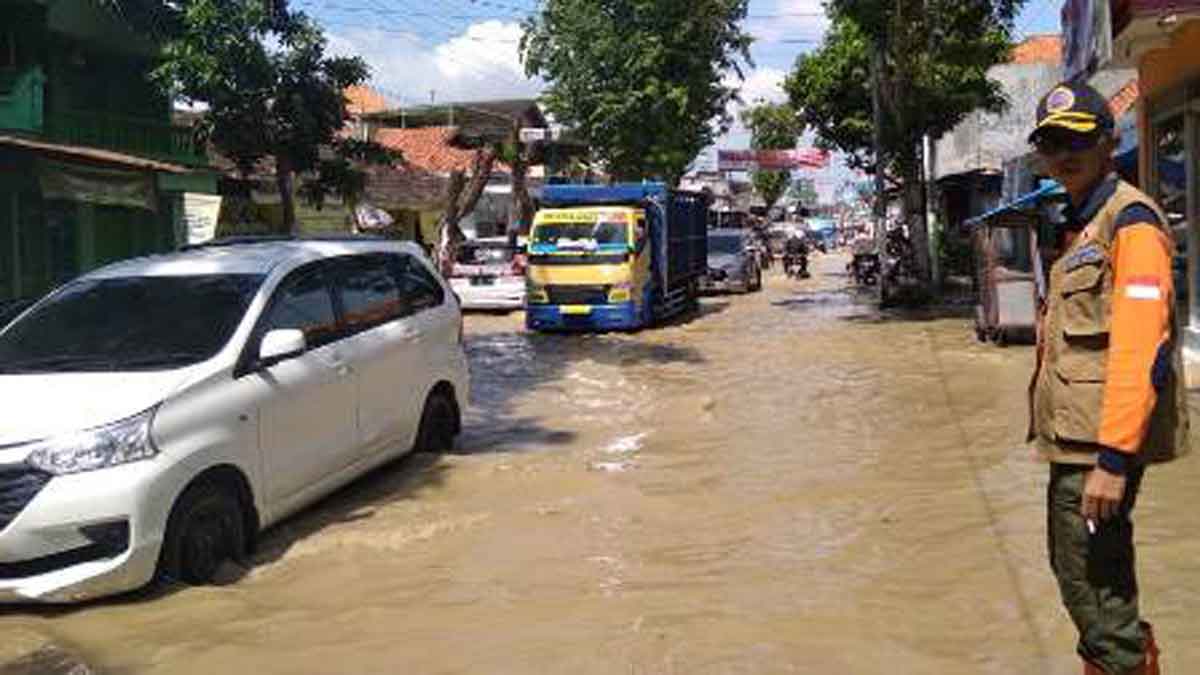 Sungai Blega Meluap, 100 KK Tergenang Banjir