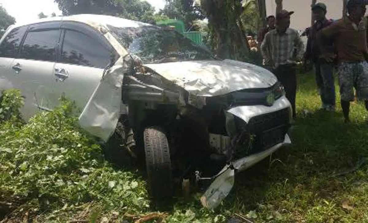 Mobil Vs Motor, Dua Tewas di TKP
