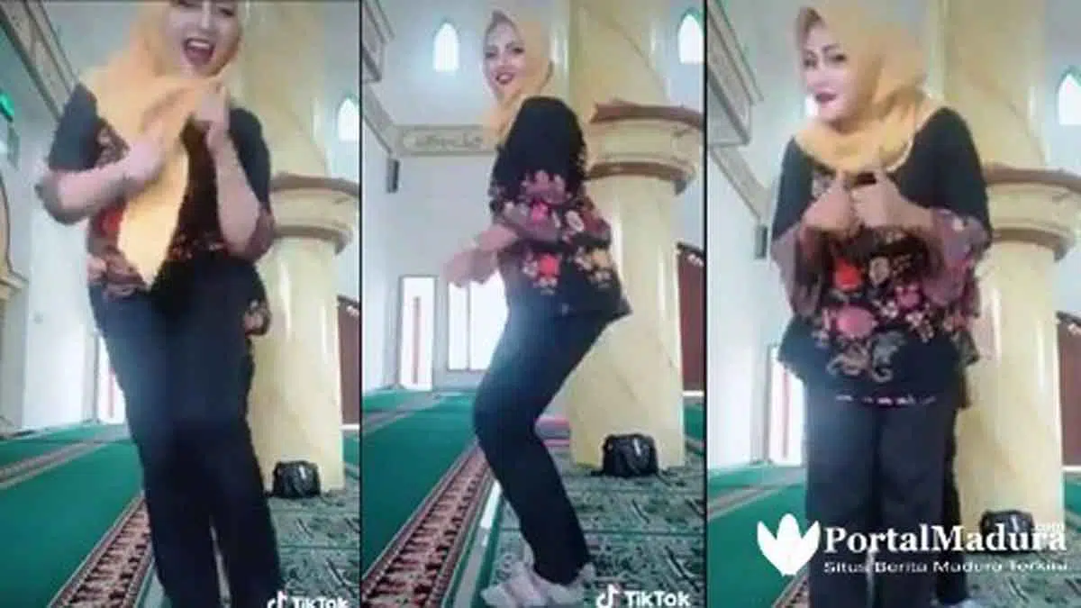 Begini Kronologi Wanita Berhijab Joget TikTok di Masjid Pamekasan, Kades Proppo Minta Tak Dibuat Keruh