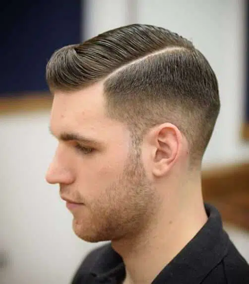 Model Rambut Pendek Pria BELAH SAMPING