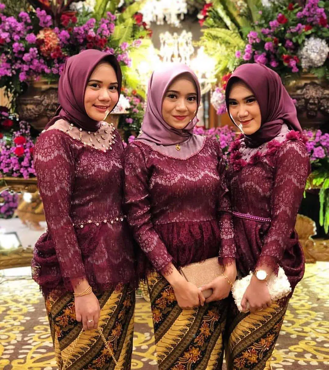 Model kebaya modern hijab elegan