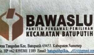 Panwascam Batuputih, 'Open Recruitment' Panwaslu Desa Pilbup Sumenep 2020