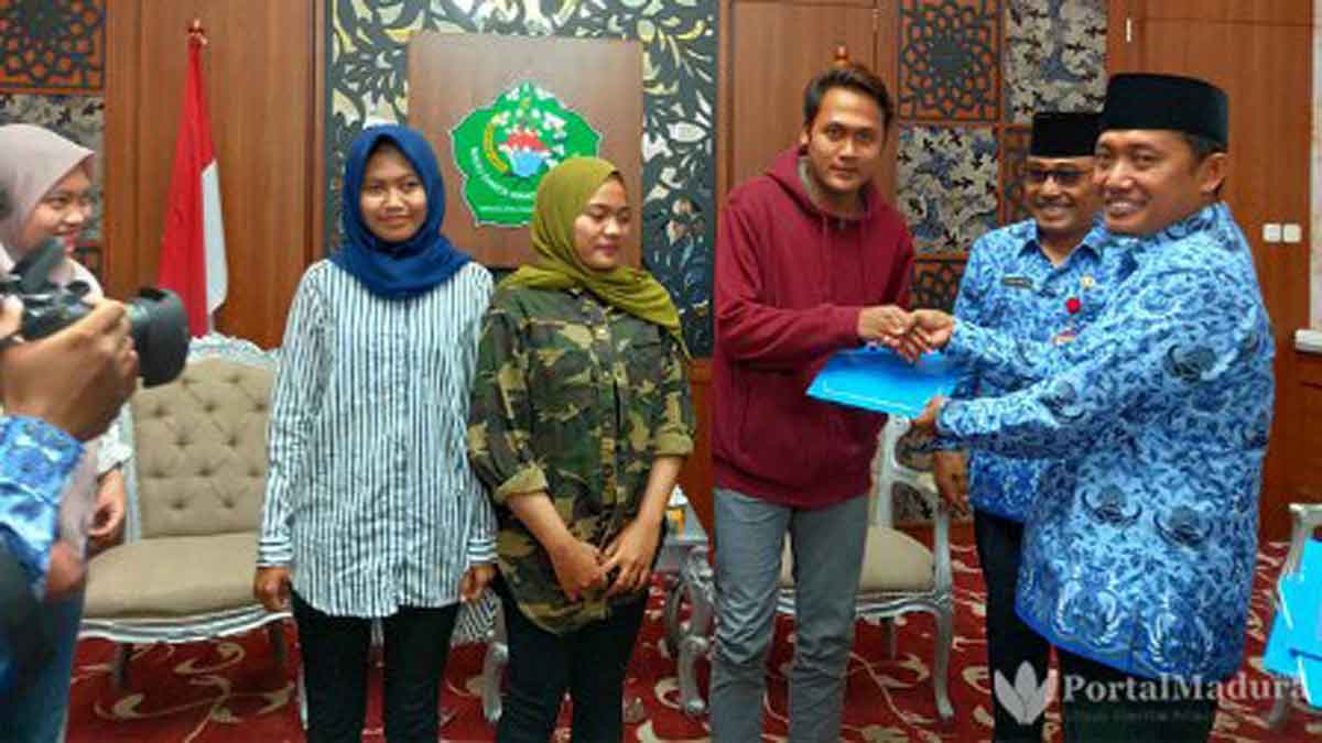 Pemkab Undang Mahasiswa China Asal Pamekasan ke Pendopo, Wabup : Tetap Belajar Rajin
