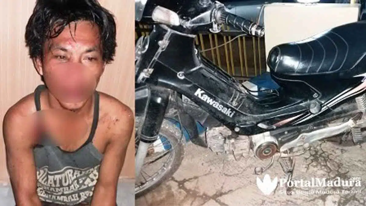 Pura-pura Jadi Tukang Pijat, Maling Motor Babak Belur Dihajar Massa