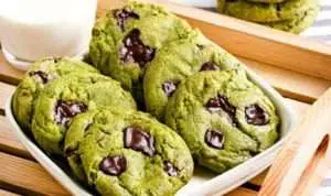 Resep Matcha Almond Cookies Super Gurih dan Enak