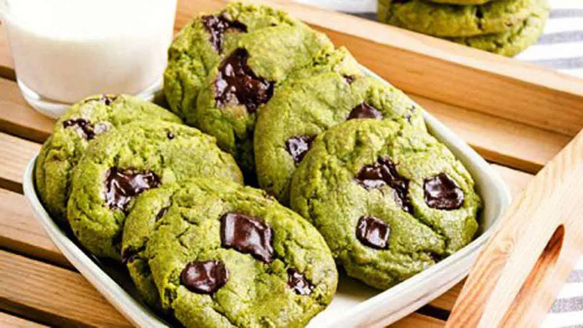 Resep Matcha Almond Cookies Super Gurih dan Enak