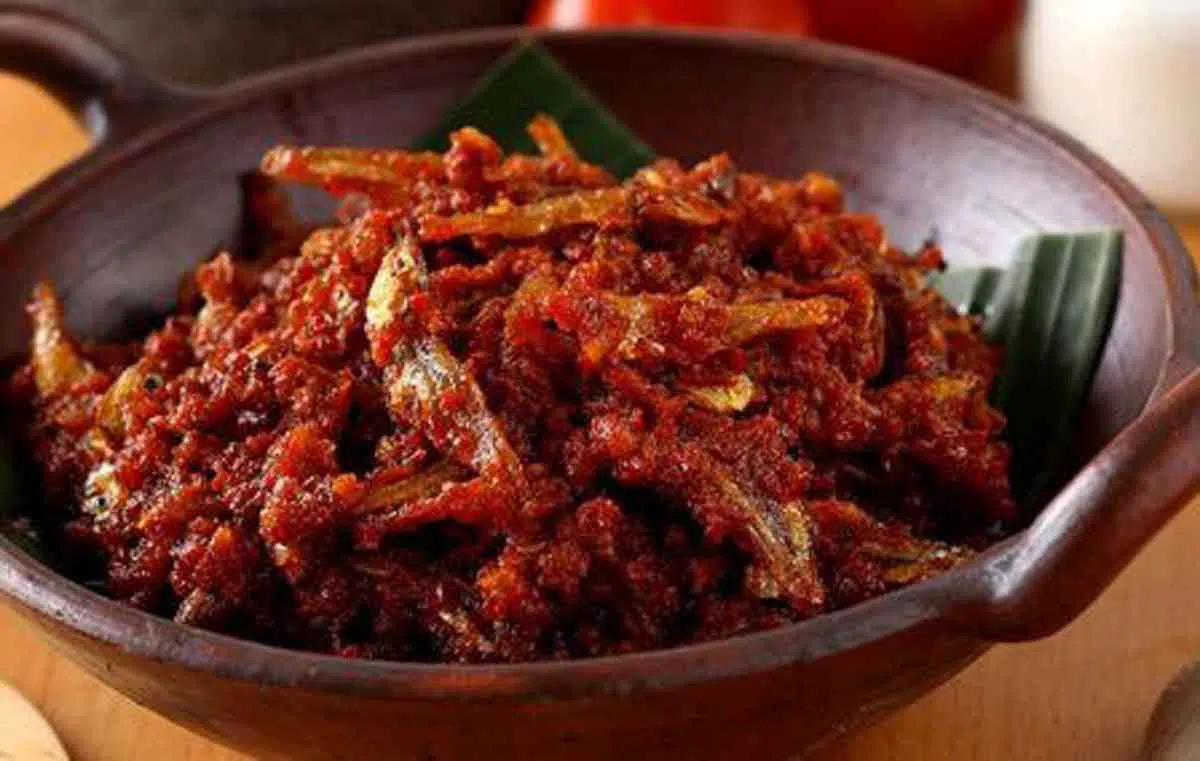 Resep Sambal Bajak Teri Super Lezat, Pedasnya Nampol