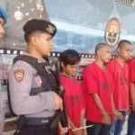 Pengedar, Empat Warga Sampang Simpan 39,33 gram Sabu