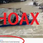 Sejumlah Akun Medsos Sebarkan Berita Hoaks Banjir Ponpes Annuqayah