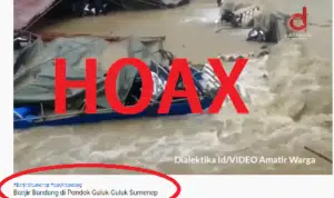Sejumlah Akun Medsos Sebarkan Berita Hoaks Banjir Ponpes Annuqayah