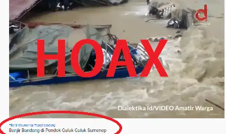 Sejumlah Akun Medsos Sebarkan Berita Hoaks Banjir Ponpes Annuqayah - Portalmadura.com Sejumlah Akun Medsos Sebarkan Berita Hoaks Banjir Ponpes Annuqayah