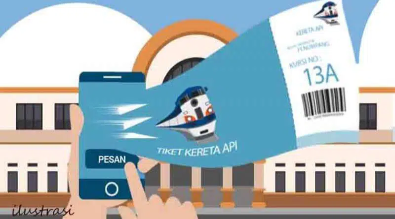 pesan tiket kereta api online