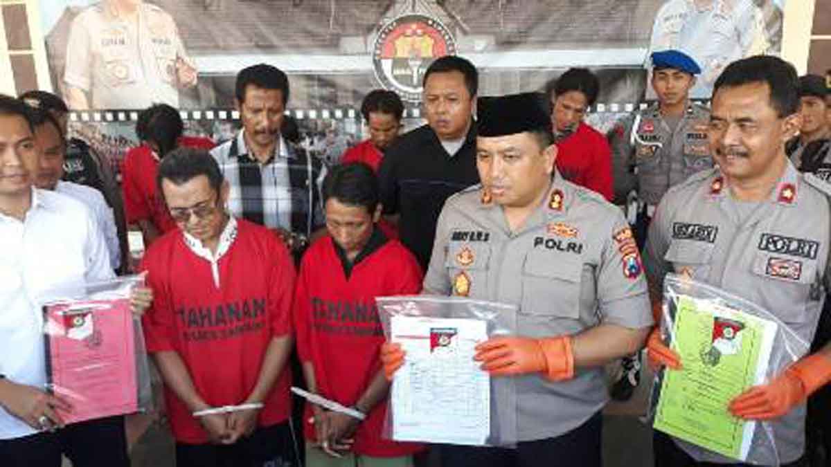 Insiden Gedung SDN Samaran 2 Ambruk, Polisi Sampang Tahan Dua Tersangka