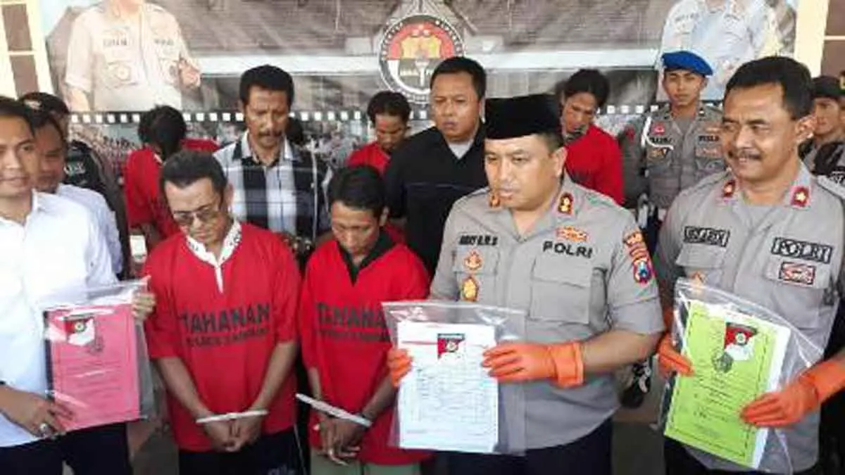 Insiden Gedung SDN Samaran 2 Ambruk, Polisi Sampang Tahan Dua Tersangka