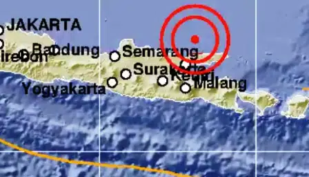 Gempa Bumi Bangkalan Terasa Hingga Kuta